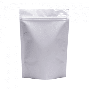 40g White Shiny Stand Up Pouch