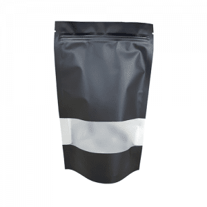 70g Window Black Matt Stand Up Pouch